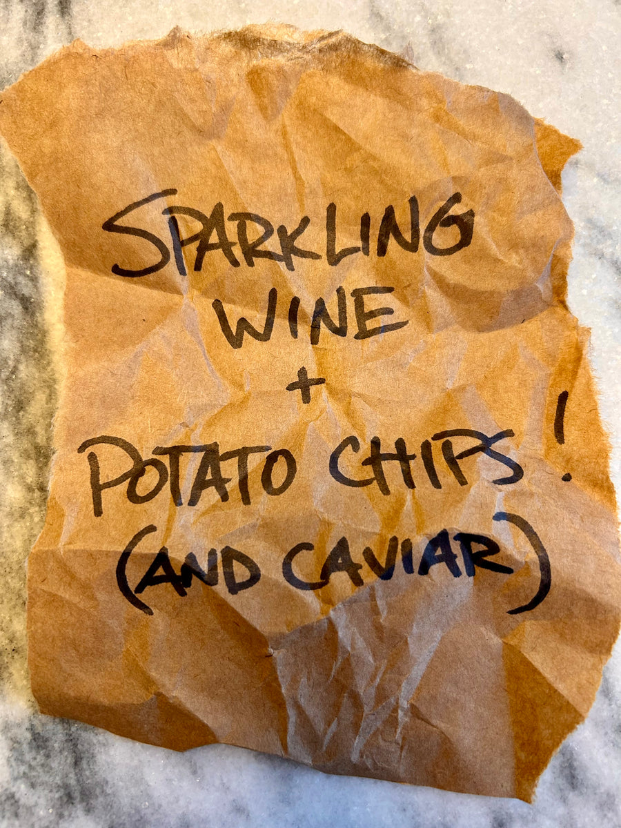 Sparkling Wine and Potato Chip Pairing! Wednesday, Feb. 5th, 8pm