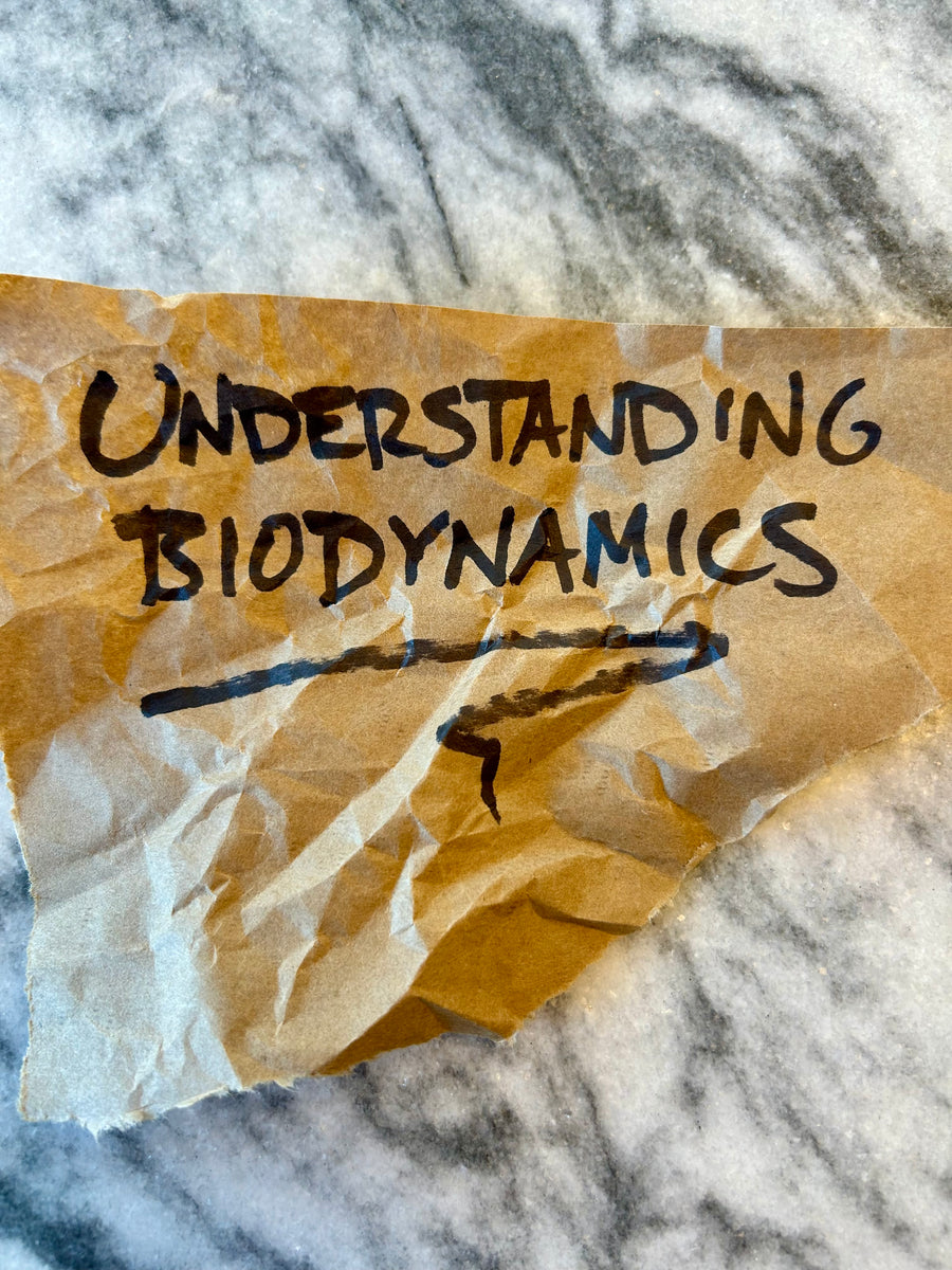 Understanding Biodynamics - Wednesday, 7/1, 8pm
