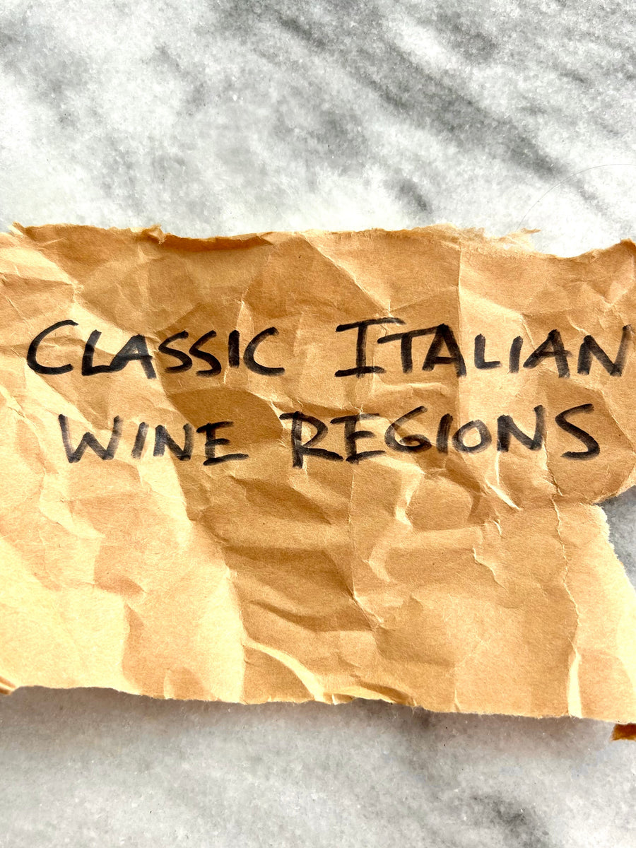 Class: Classic Italian Regions Wed., Oct. 28, 8pm